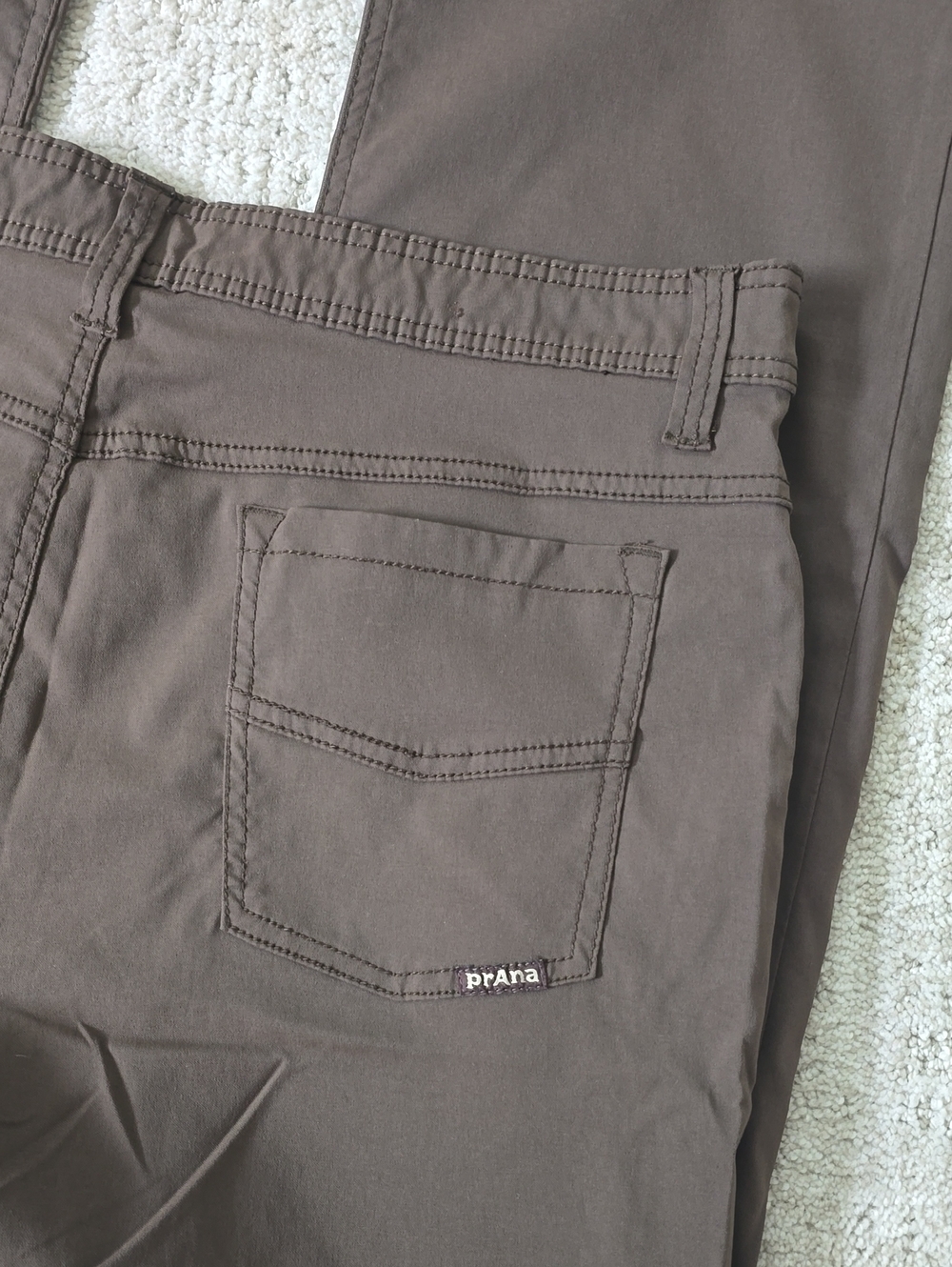 Prana | Brown Stretch Pants - Picture 6 of 8
